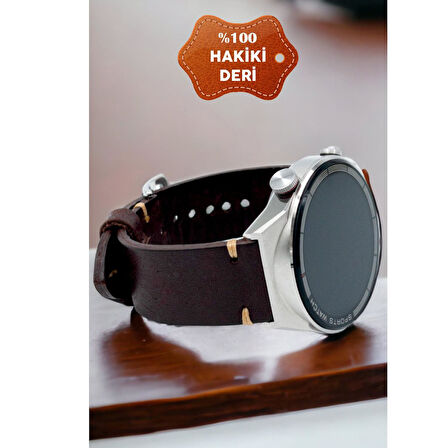 Nettech Samsung Watch 22 mm Uyumlu Deri Kordon NT-112343