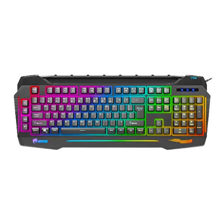 Green Klavye GK702-Rgb Black Kablolu Multımedya Q Tr