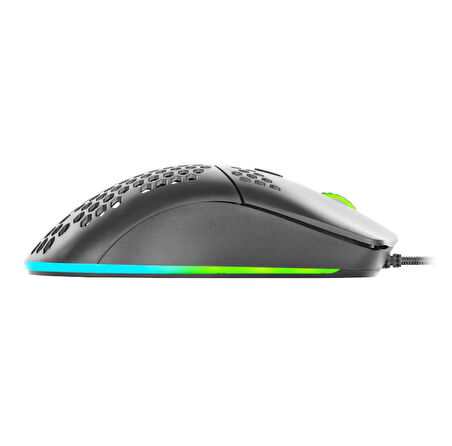 Green Gm606 Rgb 7200Dpı 6 Tuş Kablolu Optik Gaming Oyun Mouse