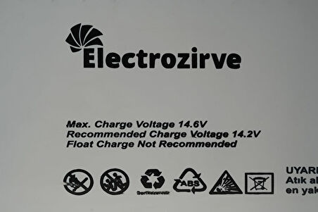 Electro Zirve 12.8V 300Ah Lityum Akü (LifePO4)