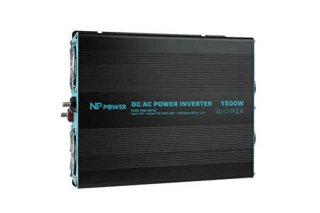 NP1500-12 NP Power 1500W Tam Sinüs İnverter 12V