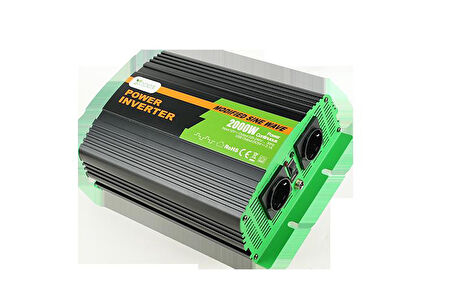 NS2000-12 Apex 2000W Modifiye Sinüs İnverter 12V