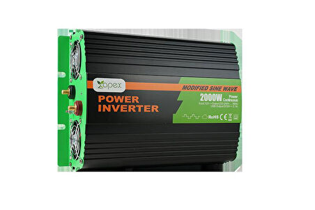 NS2000-12 Apex 2000W Modifiye Sinüs İnverter 12V