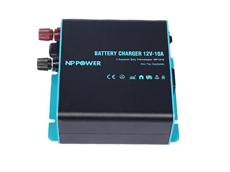 NP1210 NP Power 12V 10A Akü Şarj Cihazı