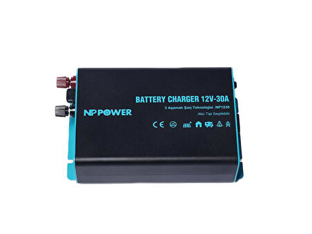 NP1230 NP Power 12V 30A Akü Şarj Cihazı