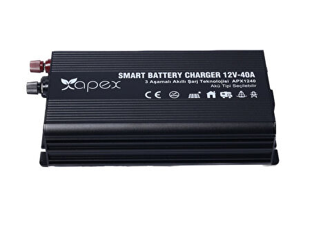 APX1240 Apex 12V 40A Smart Akü Şarj Cihazı 