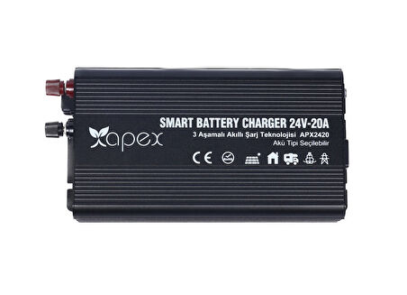 APX2440 Apex 24V 40A Smart Akü Şarj Cihazı 