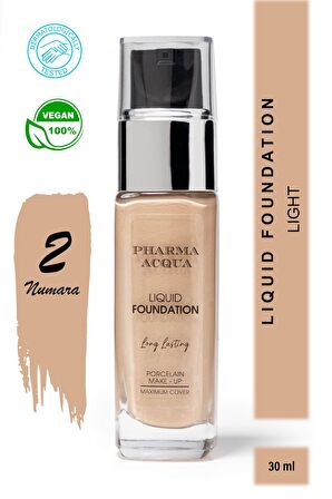 Pharma Acqua Long Lasting Liquid Foundation 30 ml - 02