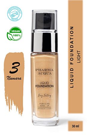 Pharma Acqua Long Lasting Liquid Foundation 30 ml - 03