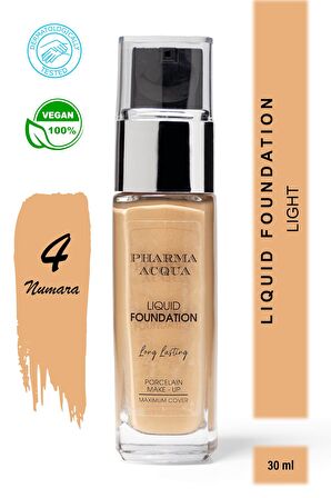 Pharma Acqua Long Lasting Liquid Foundation 30 ml - 04