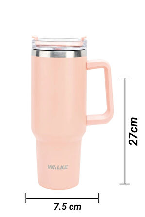 Luxury Pipetli Bardak Termos 1.2 Litre