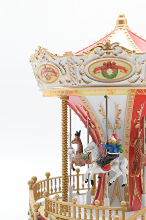 Waldern Premium Collection Yılbaşı Süsü Atlıkarınca 24 cm