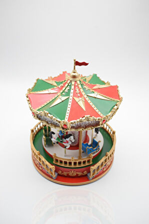 Waldern Premium Collection Yılbaşı Süsü Atlıkarınca XL