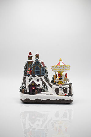 Waldern Premium Collection Dekoratif Yılbaşı Süs Atlı Karıncalı Noel Home