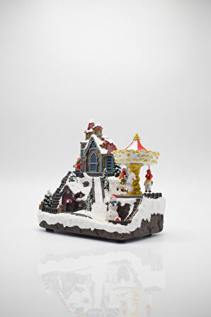 Waldern Premium Collection Dekoratif Yılbaşı Süs Atlı Karıncalı Noel Home