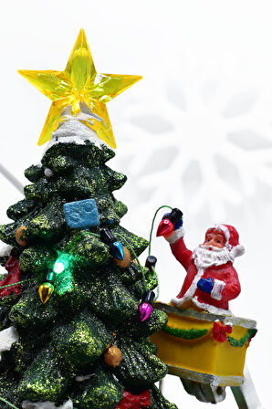 Waldern Premium Collection Vinç Yılbaşı Ağacı Noel Baba Dekoratif Yılbaşı Süsü