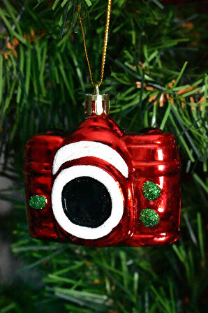 Waldern Premium Collection 4lü Fotoğraf Makinesı Yılbaşı Süs