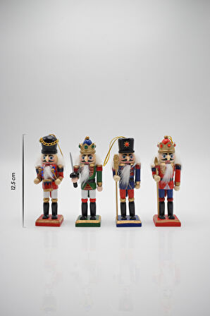 Waldern Premium Collection 4lü Dekoratif Kurşun Asker Seti 12.5 cm