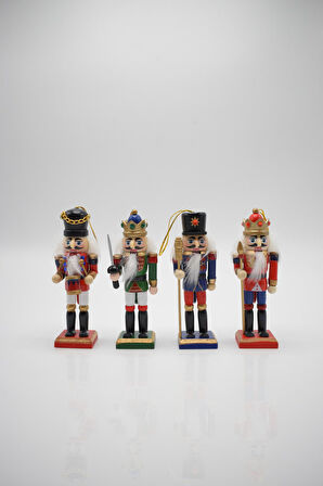 Waldern Premium Collection 4lü Dekoratif Kurşun Asker Seti 12.5 cm