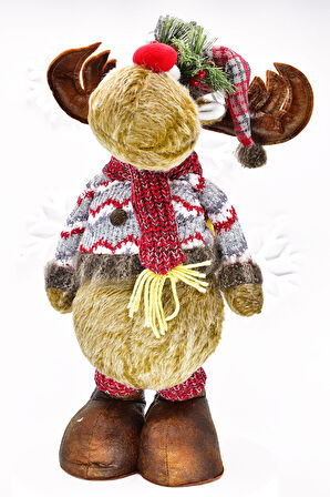 Waldern Luxury 45 Cm Oliver Geyik Dekoratif Yılbaşı Süsü