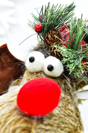 Waldern Luxury 45 Cm Oliver Geyik Dekoratif Yılbaşı Süsü