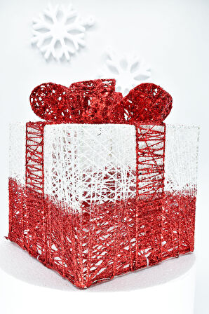 Waldern Yılbaşı Çam Ağacı Hediye Paketi 3lü Set Küçük-Orta-Büyük Dekoratif Süs