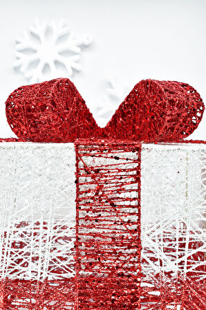 Waldern Yılbaşı Çam Ağacı Hediye Paketi 3lü Set Küçük-Orta-Büyük Dekoratif Süs