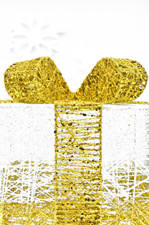 Waldern Yılbaşı Çam Ağacı Hediye Paketi 3lü Set Küçük-Orta-Büyük Dekoratif Süs