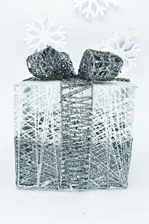 Waldern Yılbaşı Çam Ağacı Hediye Paketi 3lü Set Küçük-Orta-Büyük Dekoratif Süs