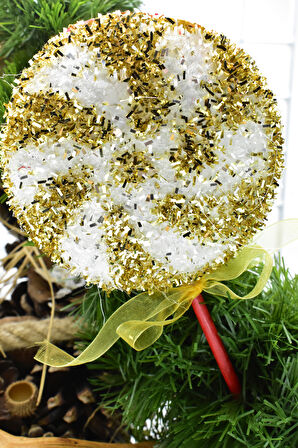 Waldern Premium Collection Luxury 12'li Mix Beyaz Süs Seti