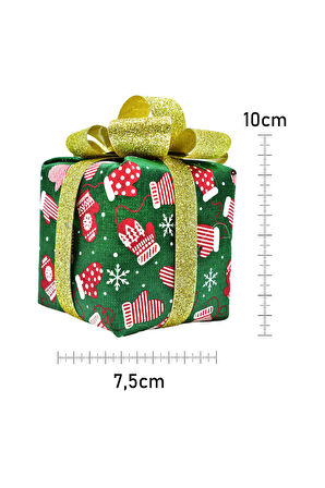 Waldern Premium Collection Mini Hediye Paketi Dekoratif Yılbaşı Süsü