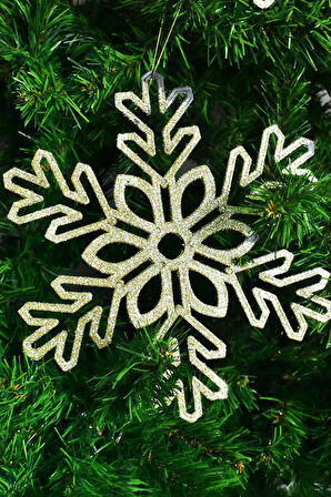 Waldern Premium 2li Simli Kar Tanesi XXL 28 Cm Yılbaşı Süsü