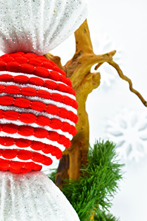 Waldern Premium Collection Luxury 26 cm XL Şeker Süs Dekoratif Yılbaşı Süsü