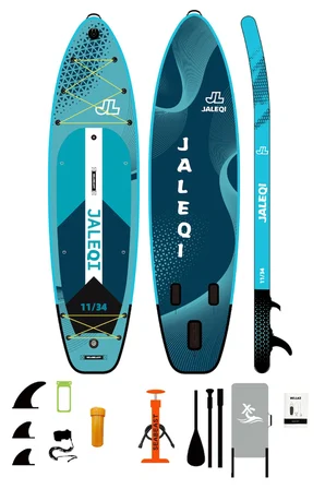Walke Şişme Sup Board/Şişme Stand Up Paddle Board 335X84X15 cm Şişme Sörf Tahtası Mavi