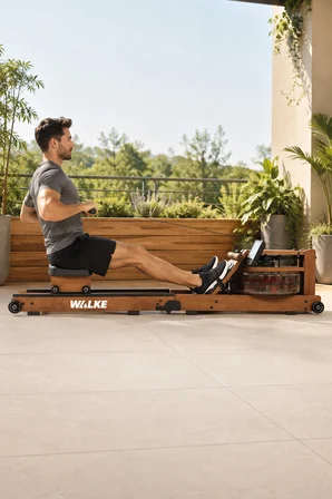 Walke Premium AquaRow Pro Katlanabilir Su Dirençli Kürek Çekme Aleti Kondisyon Küreği