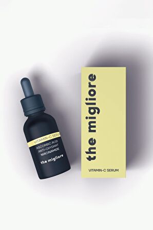 C Vitamini Serum & Leke ve Akne Karşıtı Aydınlatıcı Yenileyici 30 ml (%2.5 C Vit  & %3 Niacinamide)