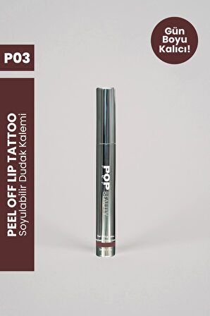 Soyulabilir Dudak Kalemi - Peel-Off Lip Tattoo, P03