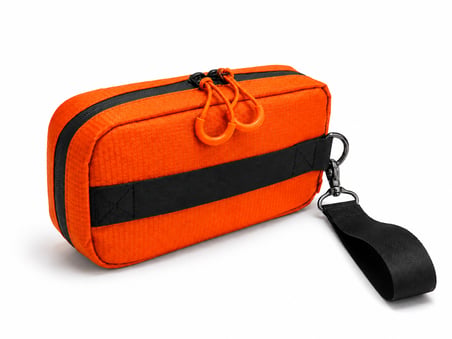 M 1037  Mega Bag Polyester Seyahat Tıraş/ Makyaj Çantası,  Organizatör Turuncu