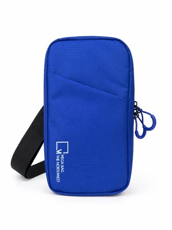 M 1037  Mega Bag Polyester Seyahat Tıraş/ Makyaj Çantası,  Organizatör Mavi