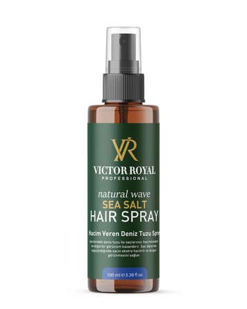 Victor Royal Hacim Ve Dolgunluk Veren Deniz Tuzu Saç Spreyi 100 ml