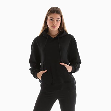 defy's Kadın Kapüşonlu Sweatshirt