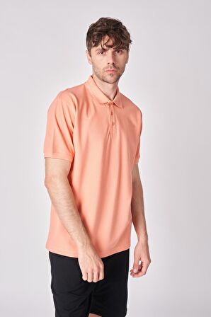 Erkek %100 Pamuklu Polo Yaka Kısa Kollu Tişört