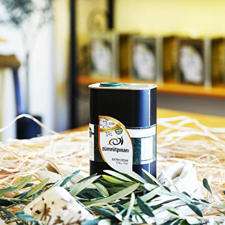 Özel Üretim Erken Hasat Zeytinyağı 0,5 L Teneke