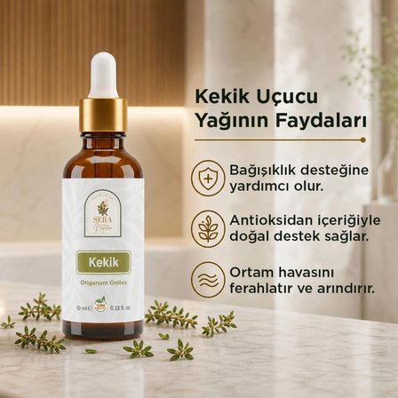Kekik Uçucu Yağı (80 carvachol) 10 ml. %100 Saf