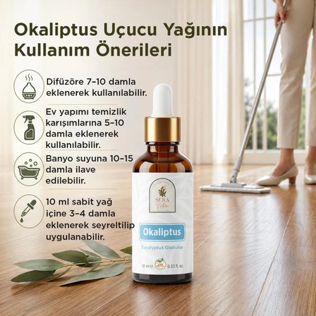 Okaliptus Uçucu Yağı 10 ml. %100 Saf