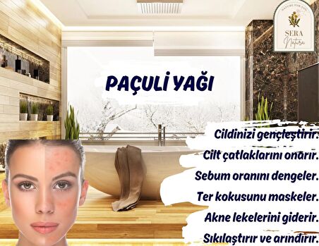 Paçuli Uçucu Yağı 5 ml. %100 Saf