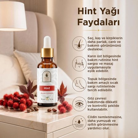 Hint Yağı 30 ml. %100 Saf