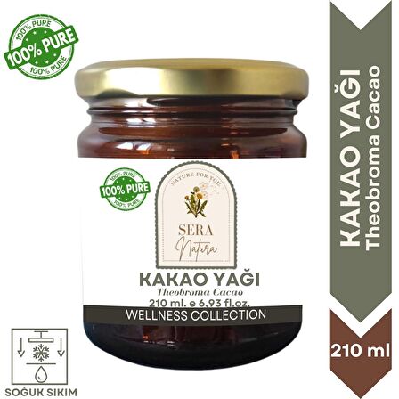 Kakao Yağı 210 ml. %100 Saf