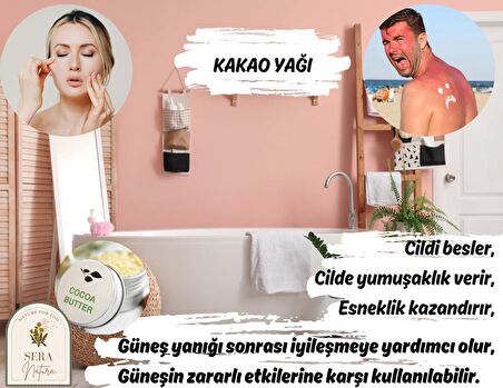 Kakao Yağı 210 ml. %100 Saf