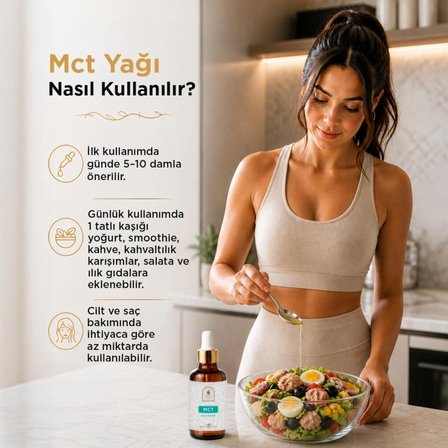 MCT Yağı 30 ml. %100 Saf